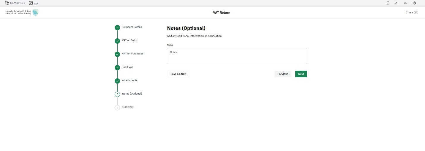 Step 11 - Add Notes or Clarifications