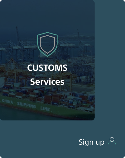 Customs services sign up
